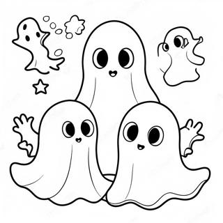 Pagina Para Colorir De Fantasmas Adoraveis 49525-41320