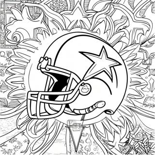 Pagina Para Colorir Do Logo Dos Dallas Cowboys 4952-3972