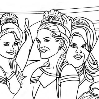 Pagina Para Colorir Das Cheerleaders Dos Dallas Cowboys 4953-3976