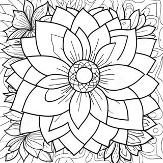 Pagina Para Colorir Da Flor Dalia 49564-41160