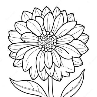 Pagina Para Colorir Da Flor Dalia 49564-41349