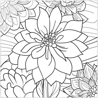 Pagina Para Colorir Da Flor Dalia 49564-41350