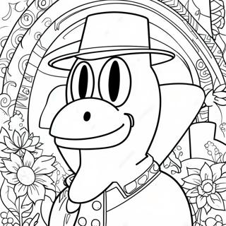 Pagina Para Colorir Do Mascote Dos Boilermakers Da Purdue 49575-41370