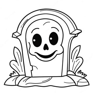 Pagina Para Colorir De Lapide Assustadora 49585-41368