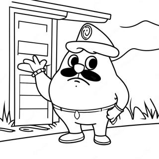 Pagina Para Colorir Do Hello Neighbor 2 49594-41375