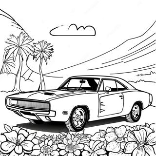 Pagina Para Colorir Do Dodge Charger Classico De 1970 49654-41423