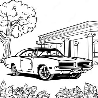 Pagina Para Colorir Do Dodge Charger Classico De 1970 49654-41424