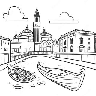 Pagina Para Colorir De Ponto Turistico Da Italia 49664-41436