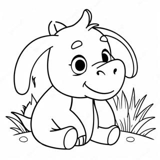 Pagina Para Colorir Do Eeyore Bebe 49744-41490