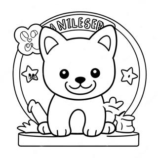 Pagina Para Colorir Do Logotipo Do Abrigo De Animais 49754-41499