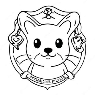 Pagina Para Colorir Do Logotipo Do Abrigo De Animais 49754-41500