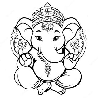 Pagina Para Colorir Ganesha 49814-41547