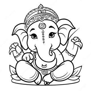 Pagina Para Colorir Ganesha 49814-41548