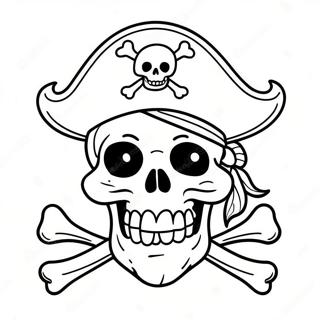 Pagina Para Colorir Jolly Roger Pirata Colorido 49825-41561