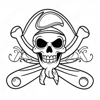 Pagina Para Colorir Jolly Roger Pirata Colorido 49825-41562