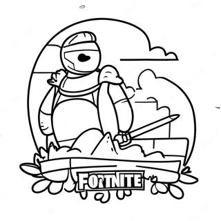 Pagina Para Colorir Do Logo Da Fortnite Capitulo 2 Temporada 2 49954-41663