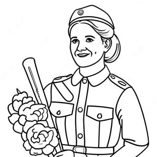 Pagina Para Colorir De Juliette Gordon Low Com As Girl Scouts 50035-41732