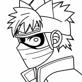 Pagina Para Colorir De Sharingan Kakashi 50104-41790