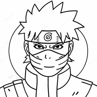 Pagina Para Colorir De Kakashi Hatake Com Sharingan 50105-41786