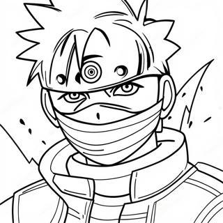 Pagina Para Colorir De Kakashi Hatake Com Sharingan 50105-41788