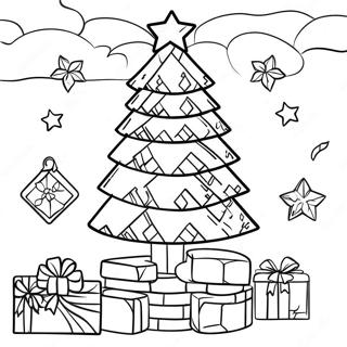 Pagina Para Colorir De Arvore De Natal Do Minecraft 50114-41784