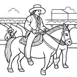 Pagina Para Colorir Do Festival Charro Days 50154-41823