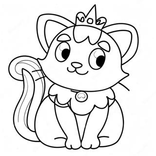 Pagina Para Colorir Da Princesa Peach Gato 50174-41846