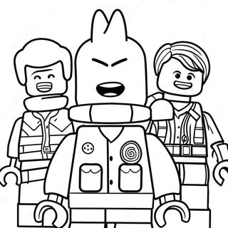 Pagina Para Colorir Do Filme Lego 50204-41871