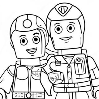 Filme Lego Páginas Para Colorir