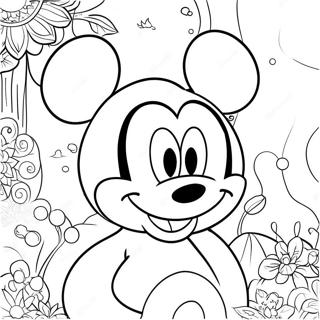 Mickey Páginas Para Colorir