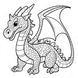 Pagina Para Colorir Dragao Dificil 50304-41937