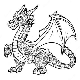 Pagina Para Colorir Dragao Dificil 50304-41940