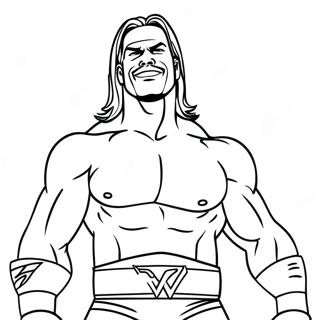 Lutador Dinamico Da Wwe Pagina Para Colorir 50415-42034