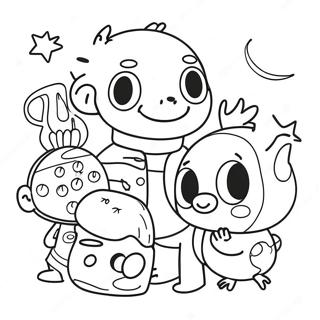 Pagina Para Colorir Dos Personagens Da Pbs Kids 5043-4047