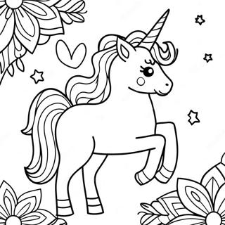 Pagina Para Colorir Da Borboleta Unicornio 50564-42138