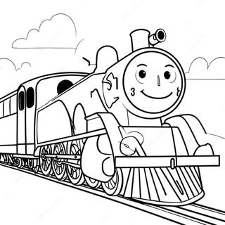 Percy O Trem Páginas Para Colorir