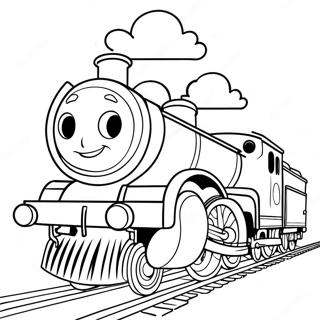 Pagina Para Colorir Do Percy O Trem Com Amigos 50585-42174