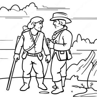 Pagina Para Colorir Da Expedicao Lewis E Clark 50594-42162