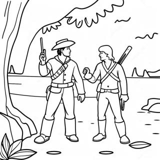 Pagina Para Colorir Da Aventura Lewis E Clark 50595-42167