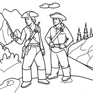 Pagina Para Colorir Da Aventura Lewis E Clark 50595-42168