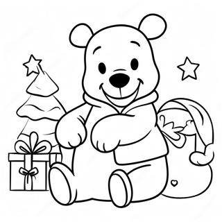 Pagina Para Colorir Winnie The Pooh De Natal 50654-42215