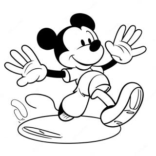 Pagina Para Colorir Mickey Mouse Jogando Futebol 50705-42270