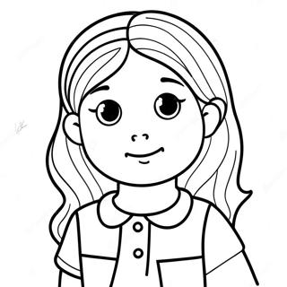 Pagina Para Colorir Da Menina Pequena 50784-42326