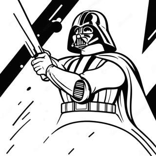 Pagina Para Colorir Do Darth Vader Em Batalha 50805-42342