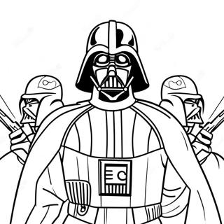 Pagina Para Colorir Do Darth Vader Em Batalha 50805-42343