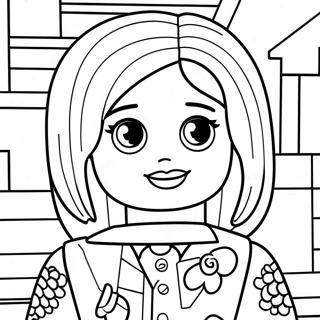 Pagina Para Colorir Da Menina Lego 50834-42350