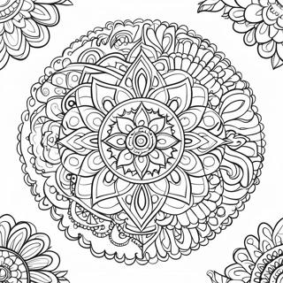 Pagina Para Colorir De Mandala De Recuperacao Relaxante 50855-42378