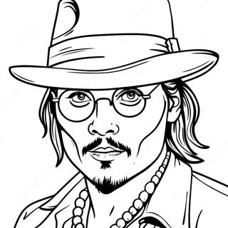 Pagina Para Colorir Do Johnny Depp 50954-42438