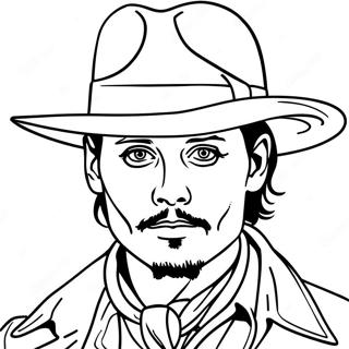 Pagina Para Colorir Do Johnny Depp 50954-42440