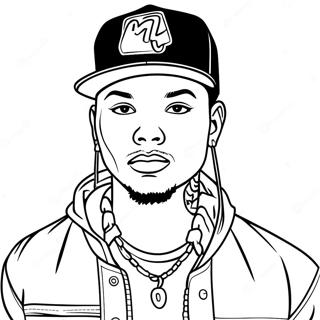 Pagina Para Colorir Do Kane Brown 51004-42482